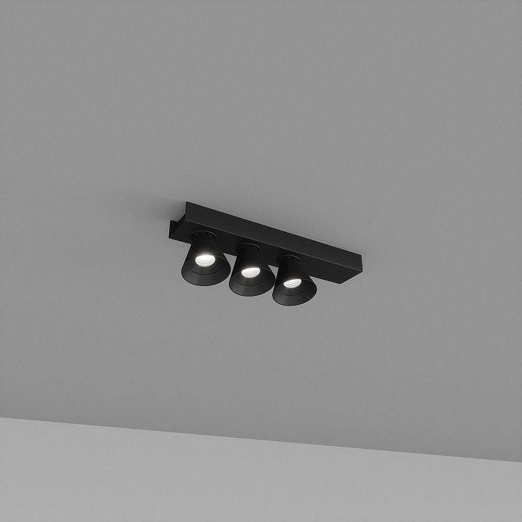Skarlat  RSLC74131-3 3×7W BK 4000K