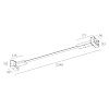 Skarlat  RLL8104-12 132W BK 4000K-0