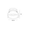 Skarlat RSL74W005-5 30W BK 4000K-0