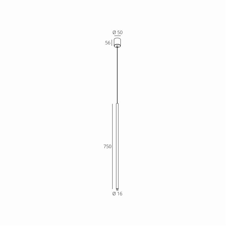 Skarlat  RHL7767 3W BK 4000K