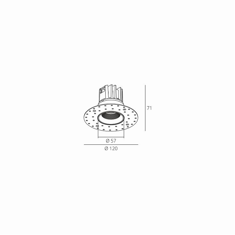 Skarlat  RSL74236 10W WH 4000K