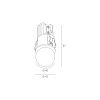 Skarlat  RSL74210 7W WH 4000K-0