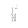Skarlat  RHL7728 3W BK 4000K-0