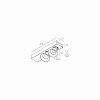 Skarlat  RSLC74131-2 2×7W BK 3000K-0