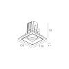 Skarlat  RSL74071-A 12W WH+BK 4000K-0