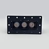 Skarlat RSL74145 3×2W BK 3000K-1