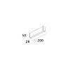 Skarlat RSLC78074-4 4×1.5W WH+BK 4000K-0