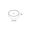 Skarlat  RSLС78031 1×3W BK+WH 4000K-0