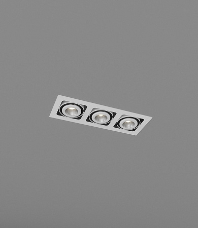 Skarlat  RGL7115-3 3×12W WH+BK 4000K