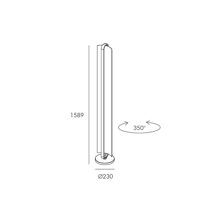 Skarlat  RLL8116 27W WH+BK 3000K