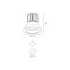 Skarlat RSL7468-4 18W WH 4000K-0