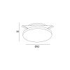 Skarlat  RDL74016-3,5 7W WH 3000K IP44-0