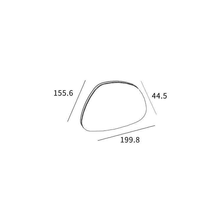 Skarlat  RWLB104 10W BK 4000K