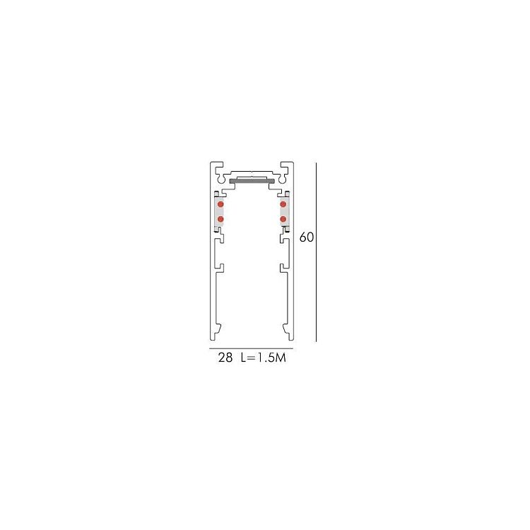 Skarlat RGD MN48V 1,5M BK