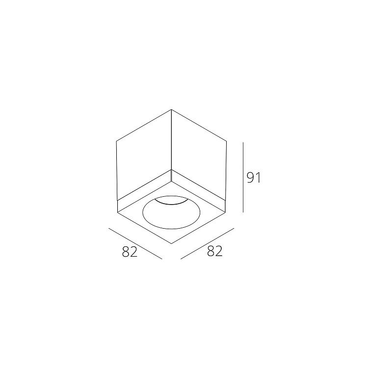 Skarlat RSLC78051 7W WH 3000K