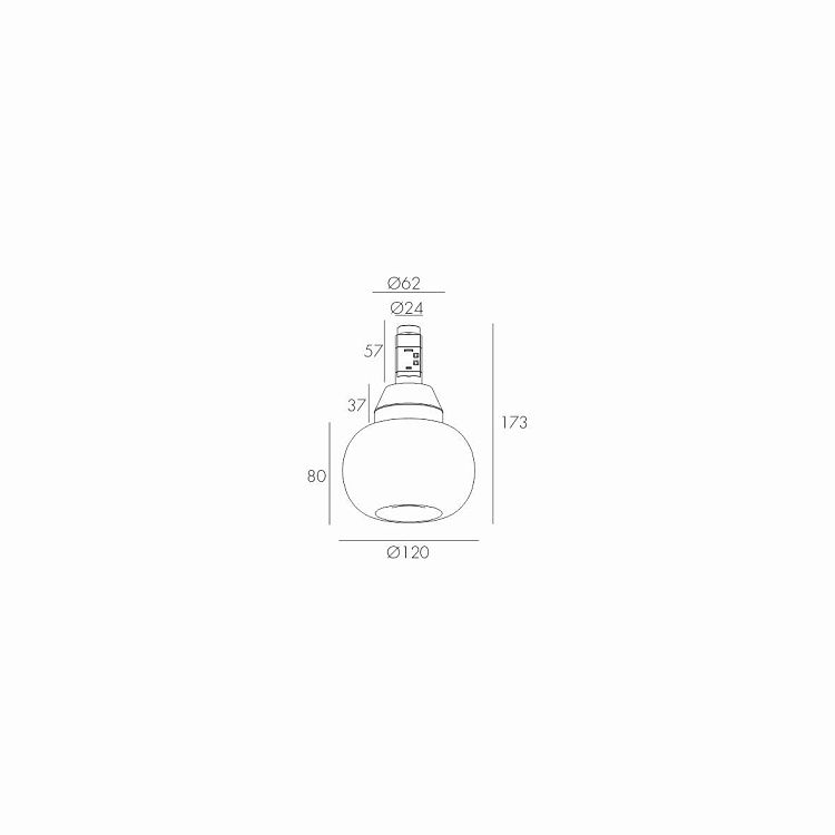 Skarlat RCD-MZ07 5W BK 4000K
