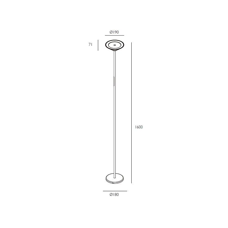 Skarlat  RLL8111 12W BK 3000K