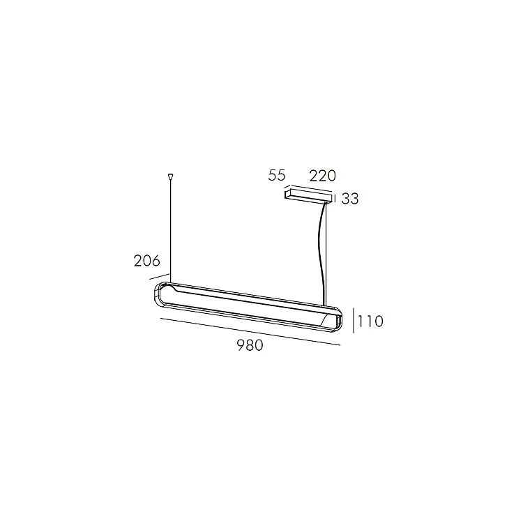 Skarlat  RHL77016 27W WH+BK 4000K