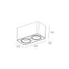 Skarlat RSLC78005 2*10W WH 4000K-0
