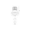 Skarlat RSL7468-3 12W WH 4000K-0