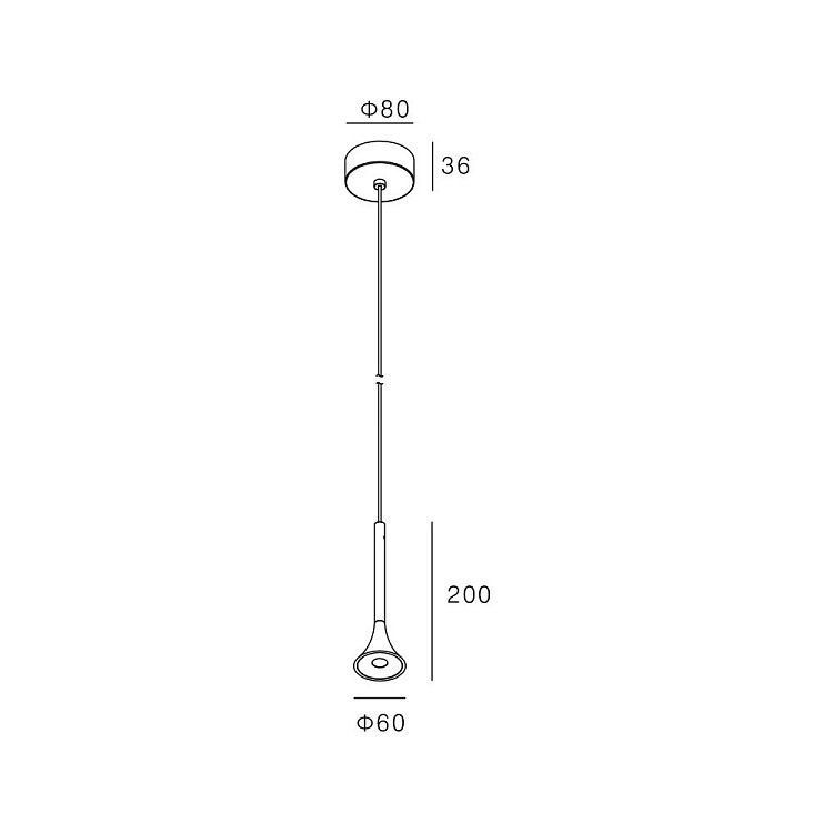 Skarlat  RHL7748 5W WH+BK 4000K