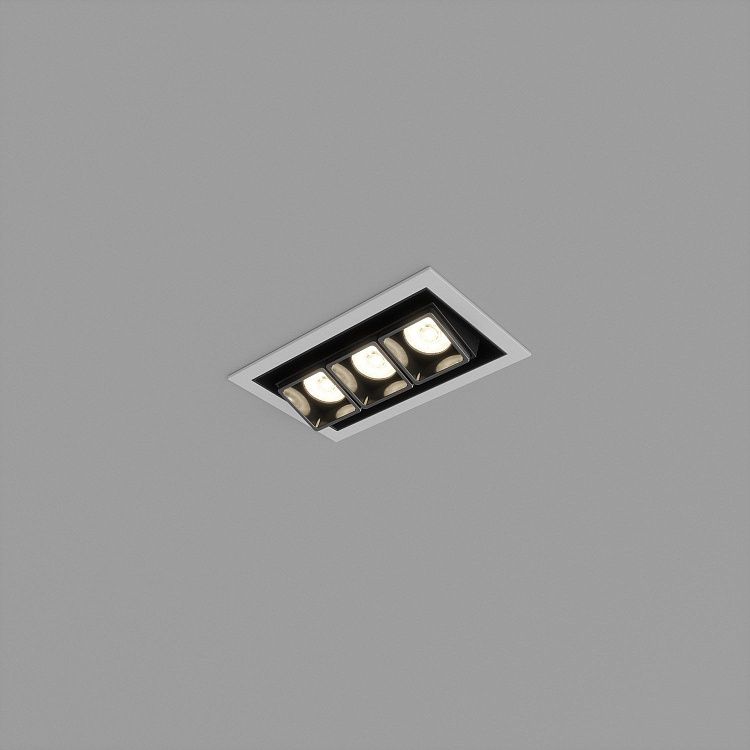 Skarlat  RSL74113 3×2W WH+BK 4000K