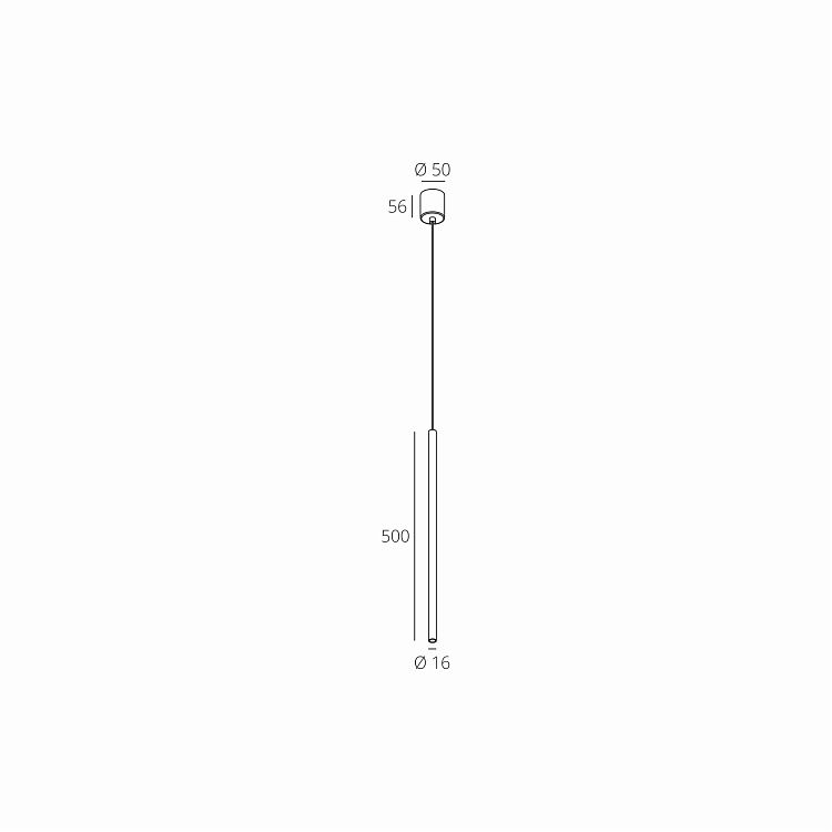 Skarlat  RHL7766 3W WH 4000K